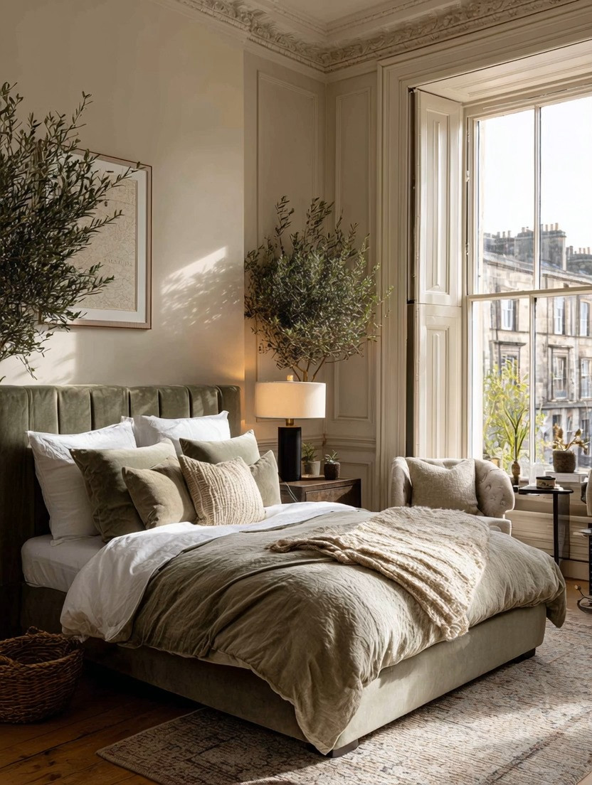 One of the easiest ways to refresh a bedroom? Add height, light, and greenery.

Most bedrooms focus on the bed and bedding, but the details around the bed are what make the room feel finished.

Start with a beautiful table lamp.

Layered lighting creates warmth in the evening and makes your bedroom feel calm instead of relying on harsh overhead lights.

Then add an olive tree.

Tree-like indoor plants are becoming one of the signature pieces of modern bedrooms. Their soft, airy branches add height, texture, and a natural elegance that instantly softens the space. Whether you choose a real olive tree or a high-quality artificial one, it's one of those timeless pieces that works beautifully in almost every style.

If you have the room, place matching olive trees on both sides of the bed for a balanced designer look. If not, one statement tree beside a window creates the same calming effect.

Finish with natural textures, soft bedding, and layered pillows.

Sometimes the biggest transformation comes from just two intentional pieces.

We've linked our favorite table lamps, artificial and live olive trees, planters, and bedroom décor to help you create this look.

Elegance is about taste, not about square footage.

#BedroomDecor #OliveTree #BedroomInspiration #elegantanddriven 

 #LTKHome