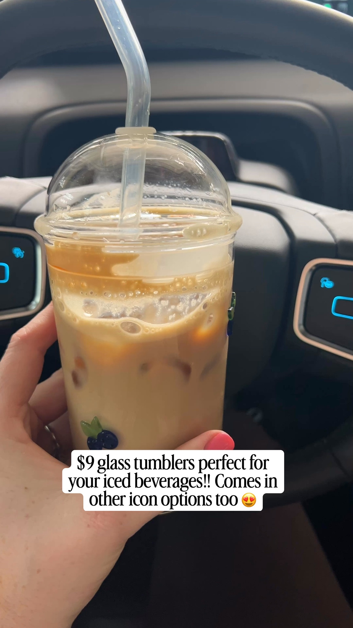 Walmart glass icon tumbler! Only $9 and comes in multiple icon options! 

Glass tumbler
Viral tumbler 
Icon glasses
Walmart kitchen finds
Drinkware favorites
Everyday drinkware

#LTKHome #LTKSeasonal #LTKmomlife