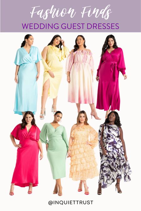 Check out these chic dresses to wear as a wedding guest and other events!

#formalwear #outfitidea #mididress #maxidress #plussize

#LTKwedding #LTKFind #LTKstyletip