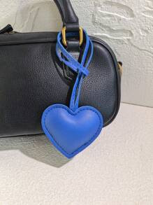 Creative Leather Heart Hand Rope Bag Pendant Exquisite PU Love Pendant Small Gifts Clothing Accessories Valentines | SHEIN