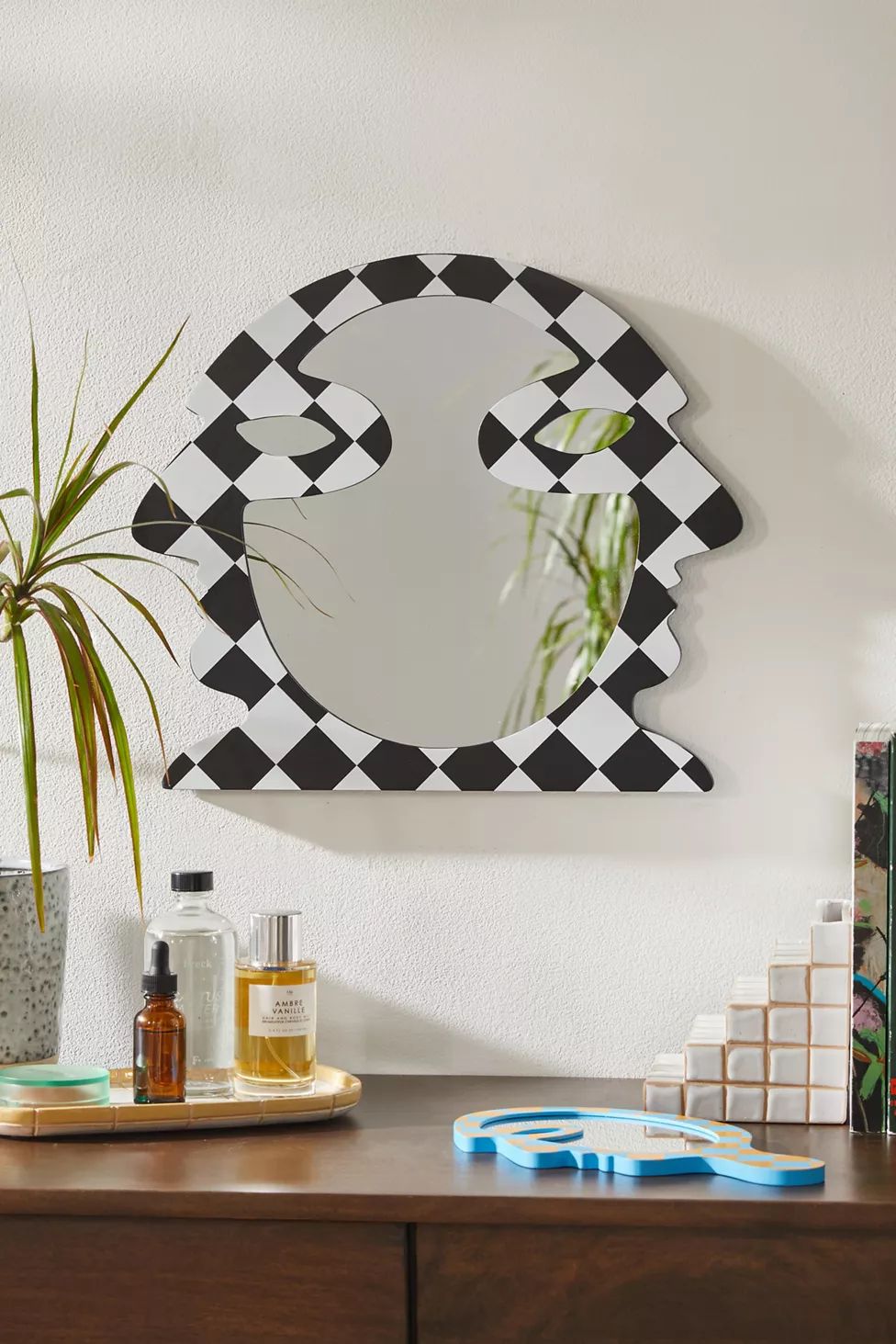 Areaware Profile Wall Mirror | Urban Outfitters (US and RoW)