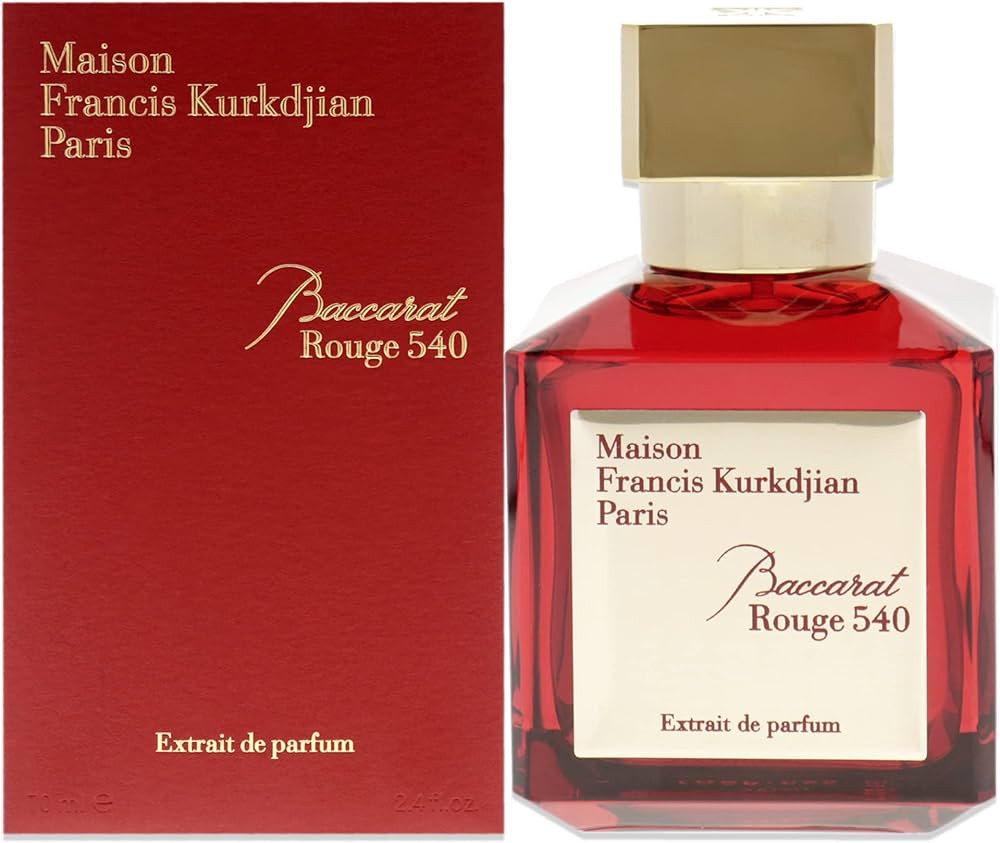 Maison Francis Kurkdjian Baccarat Rouge 540 Pure Perfume, 2.3 Fl Oz (Pack of 1) | Amazon (US)
