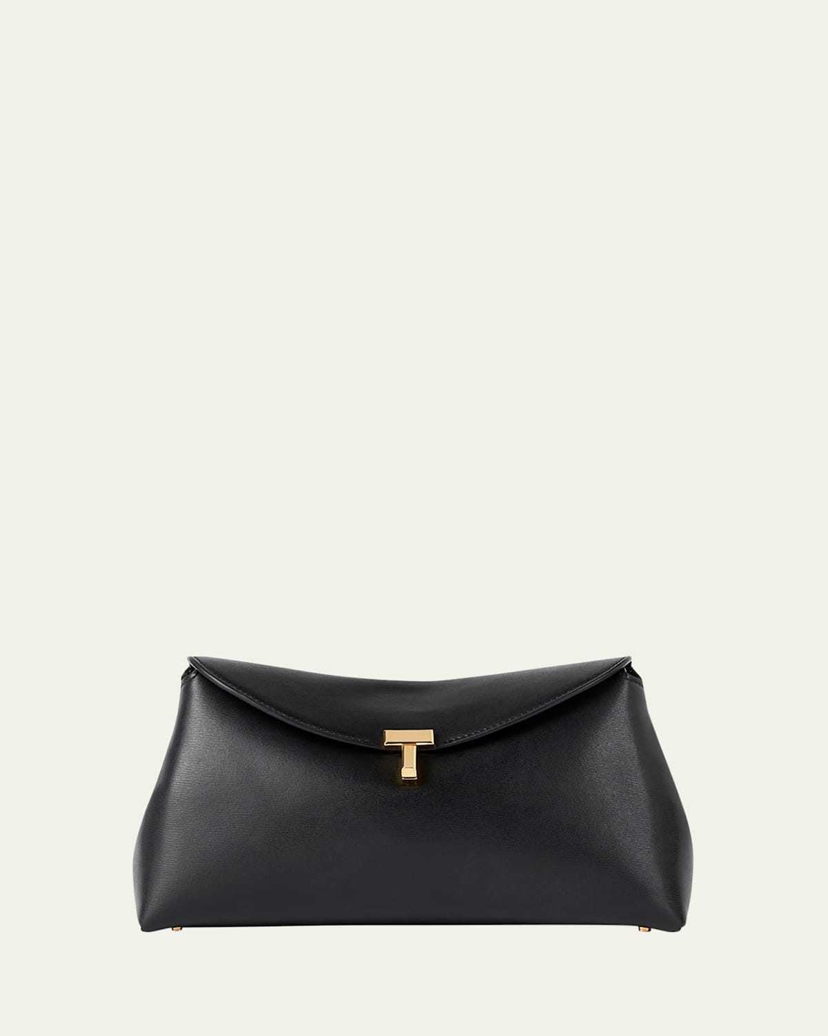 T-Lock Clutch in Palmellata Leather | Bergdorf Goodman