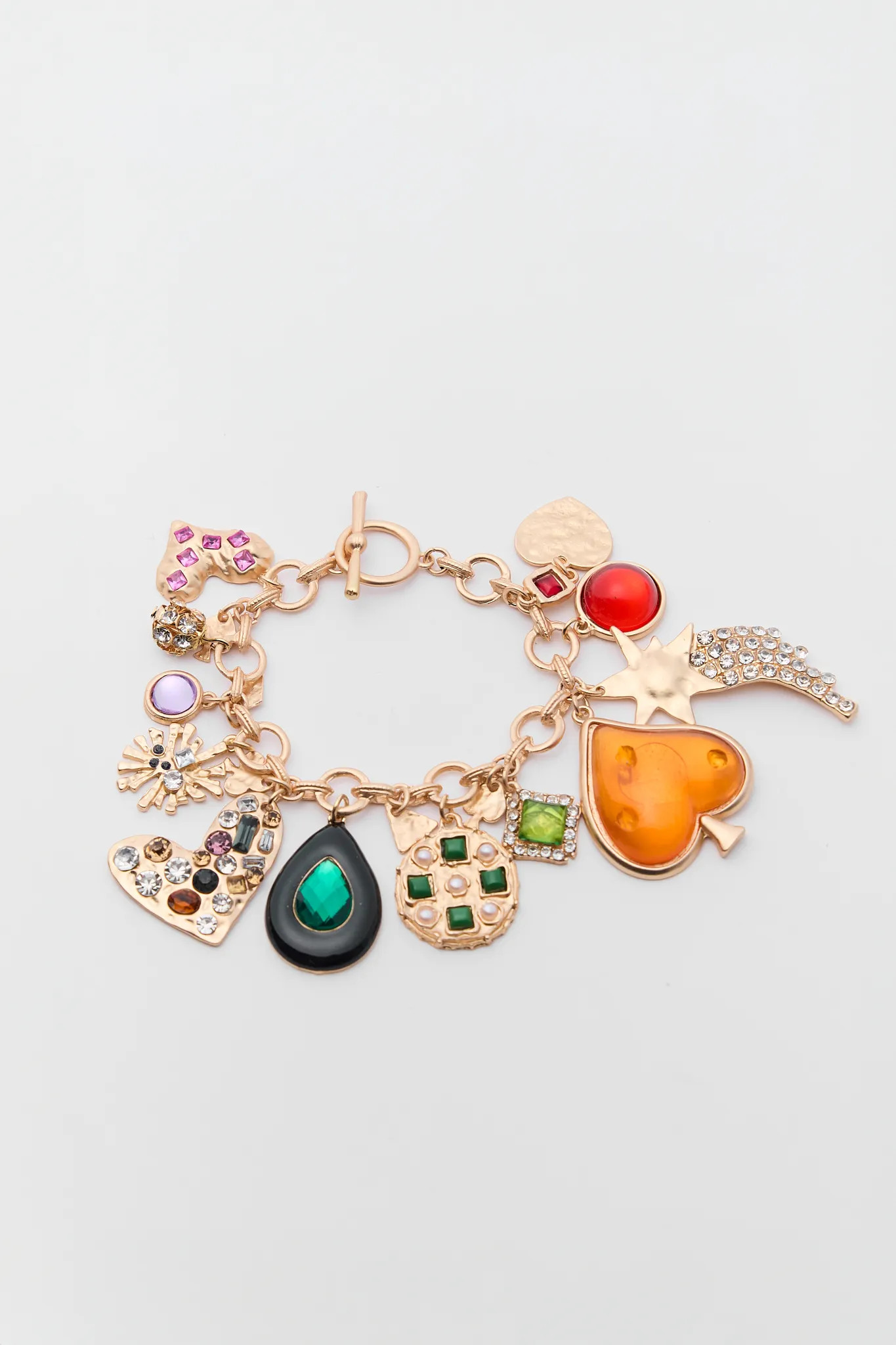 Ramona Gold Charm Bracelet | Avara