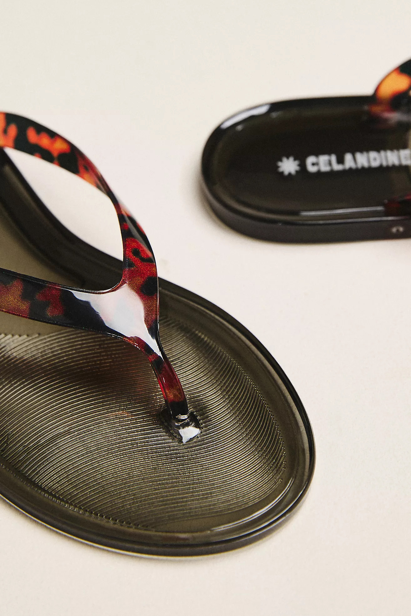 Celandine Jelly Flip Flops | Anthropologie (US)