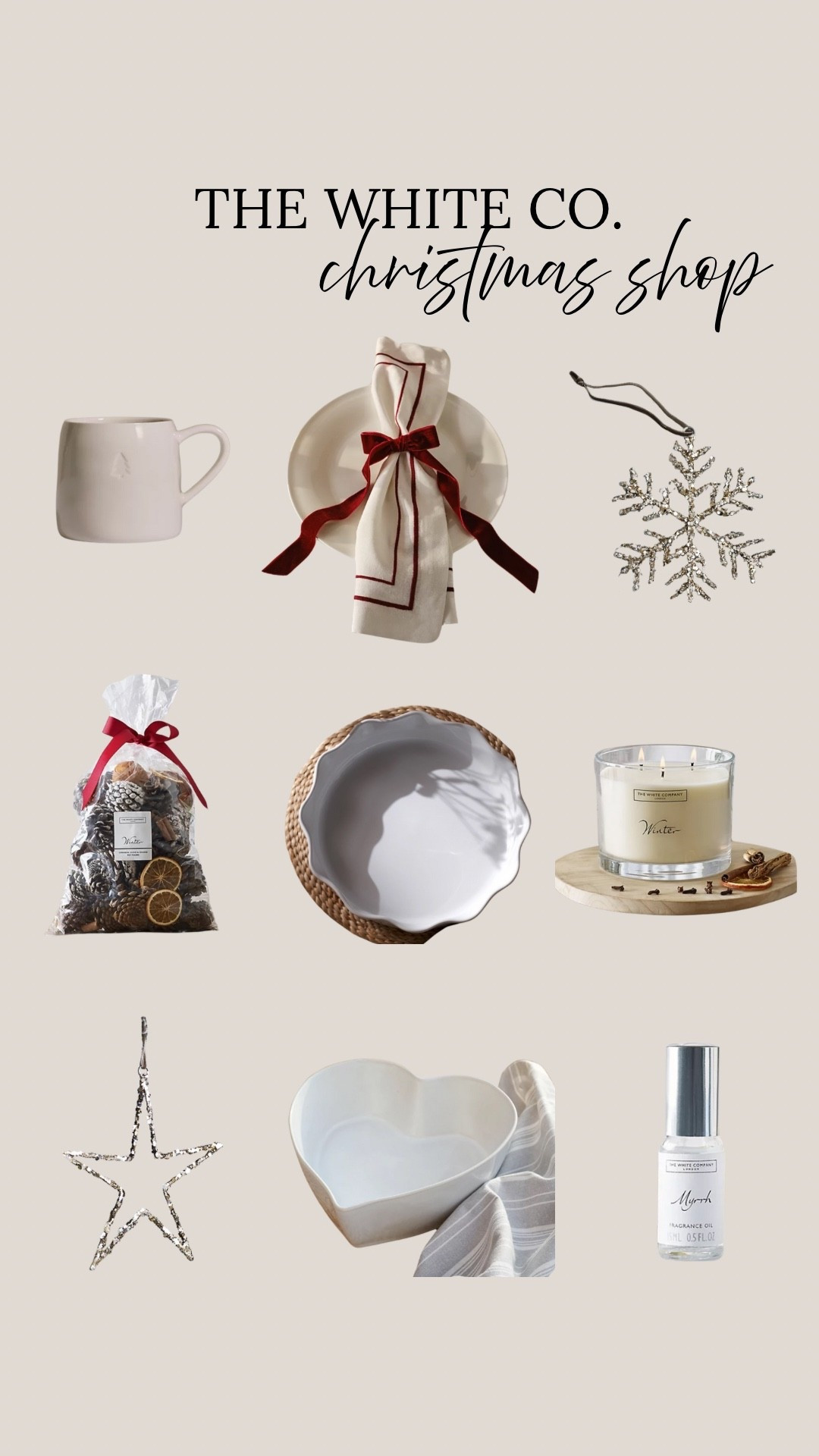 The White Co. Christmas Shop✨✨

#LTKwinter #LTKhome #LTKgiftguide