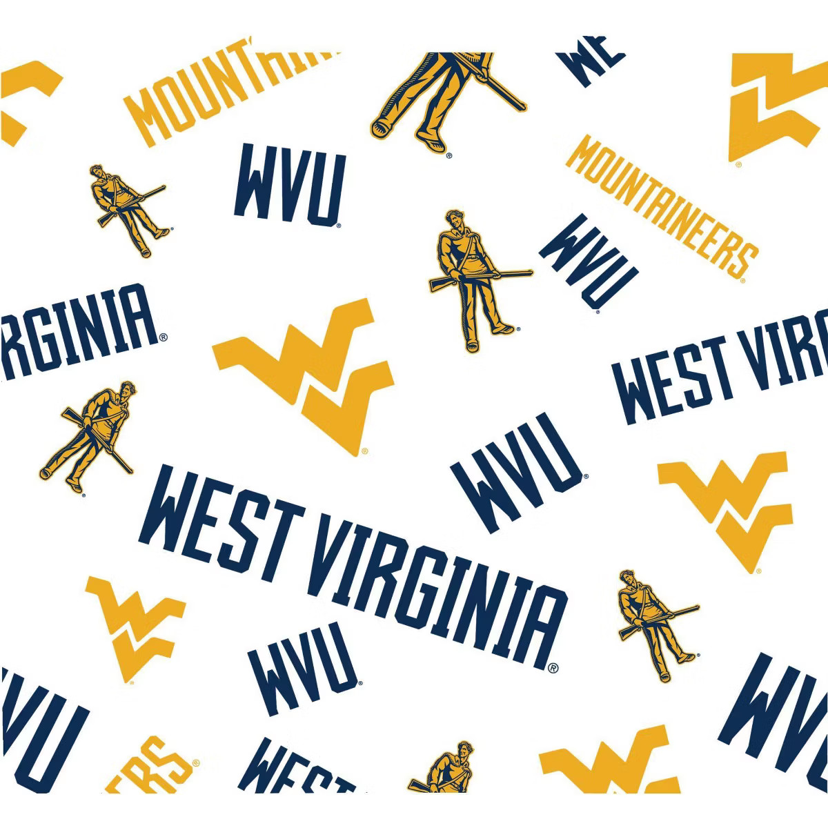 NCAA West Virginia Mountaineers Tervis All Over Venture Water Bottle - 24oz | Target