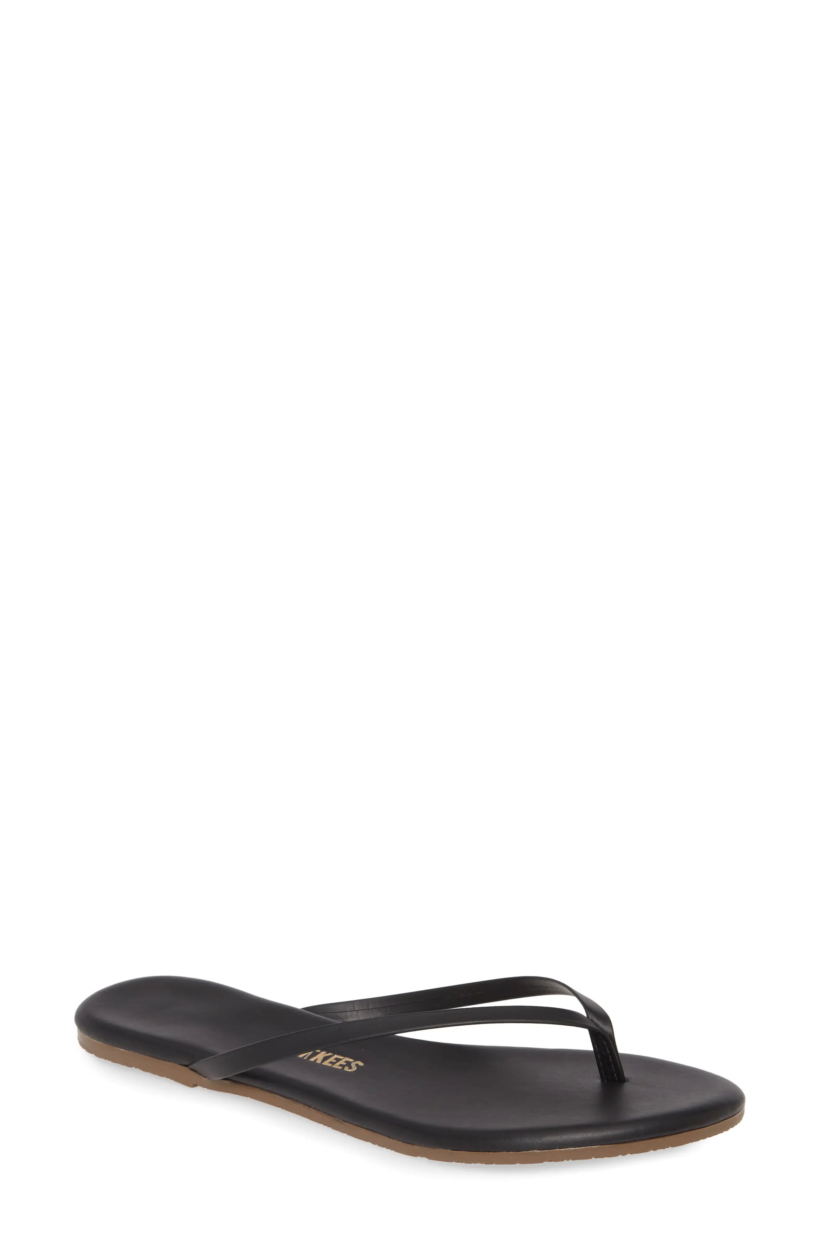 Women's Tkees 'Liners' Flip Flop, Size 8 M - Black | Nordstrom