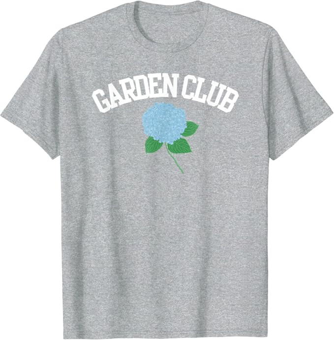 Grandmillennial Hydrangea Style Garden Club T-Shirt | Amazon (US)