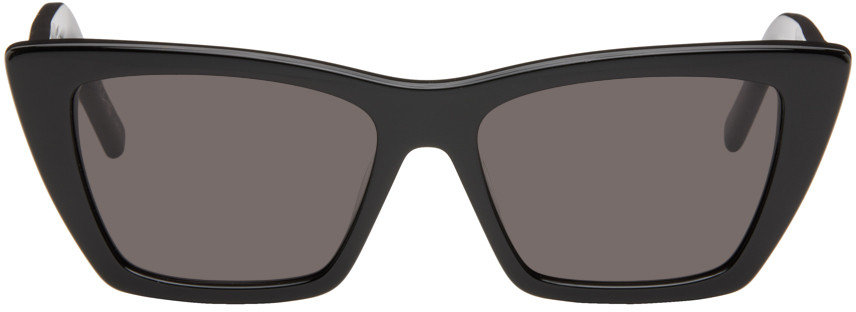 Saint Laurent Black SL 276 Mica Sunglasses | SSENSE