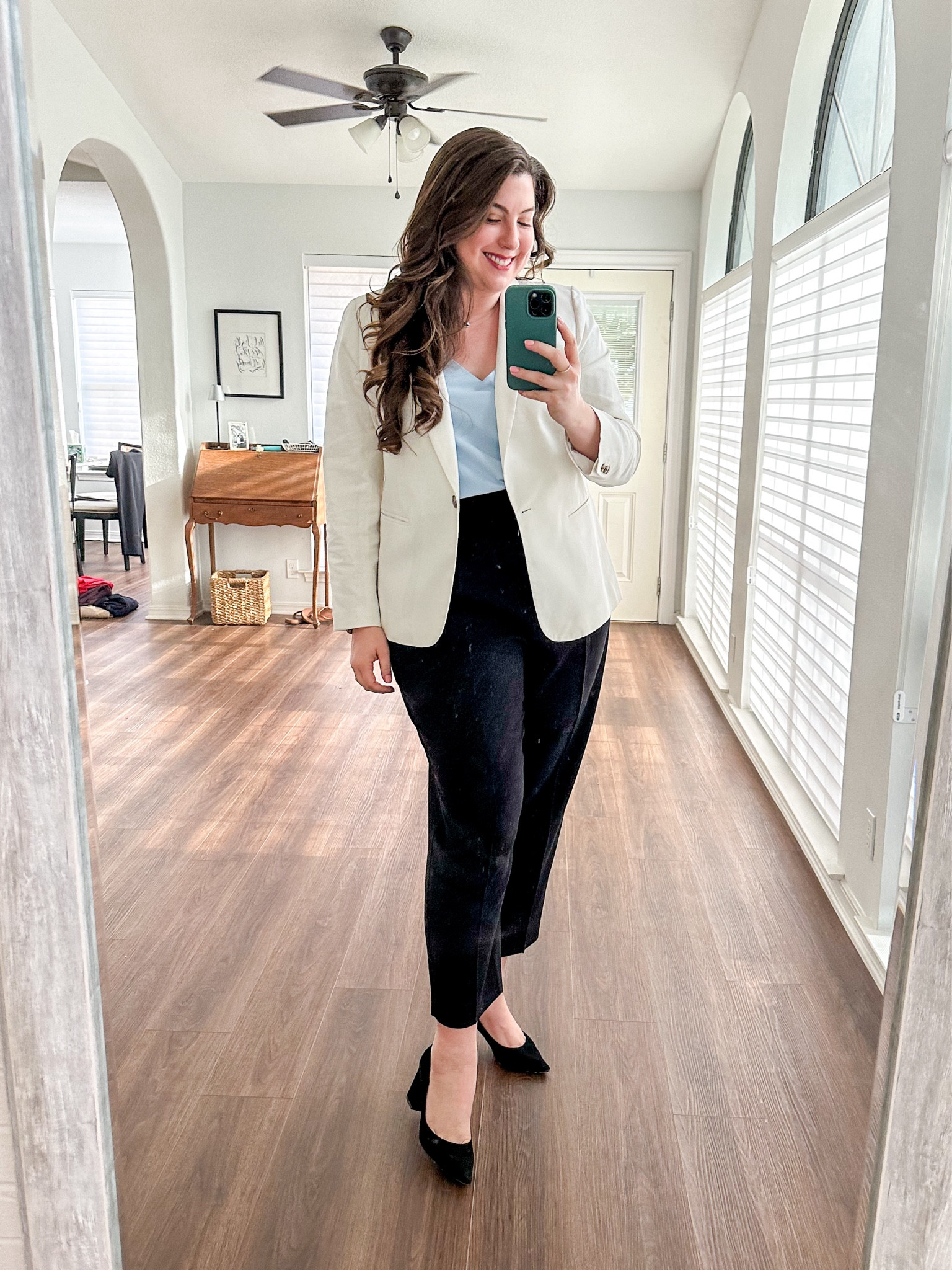 Workwear #ootd 4/23/24 

This layering tank is only $20! 

Womens business professional workwear and business casual workwear and office outfits midsize outfit midsize style 

#LTKworkwear #LTKmidsize #LTKfindsunder50