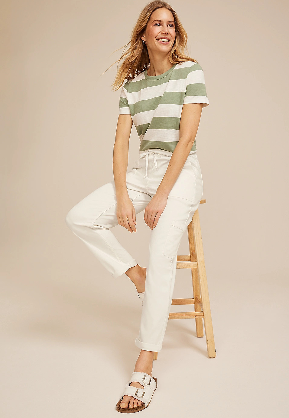 Weekender Straight Leg Cargo Pant | Maurices