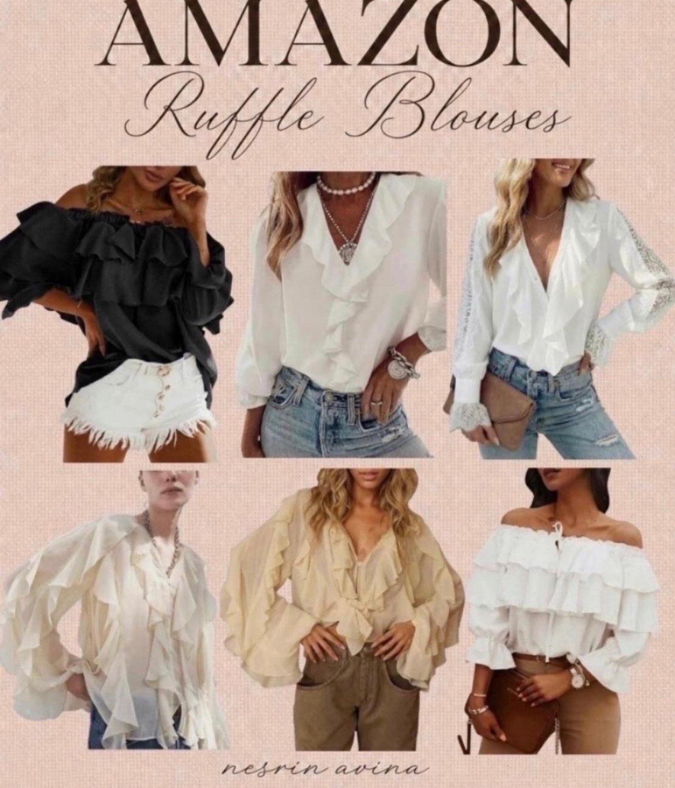 Ruffle tops