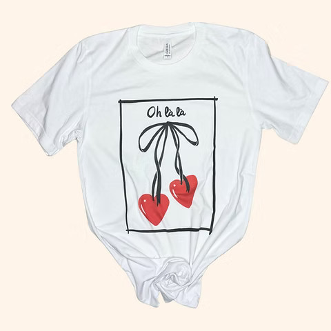 Oh La La Graphic T-shirt (Vintage Feel) | Sassy Queen