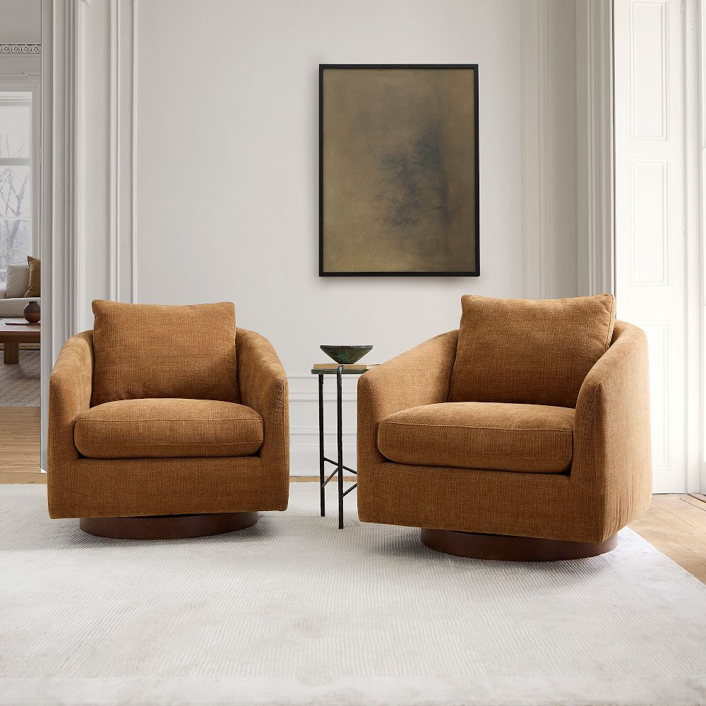 Imogene Swivel Chair | West Elm (US)