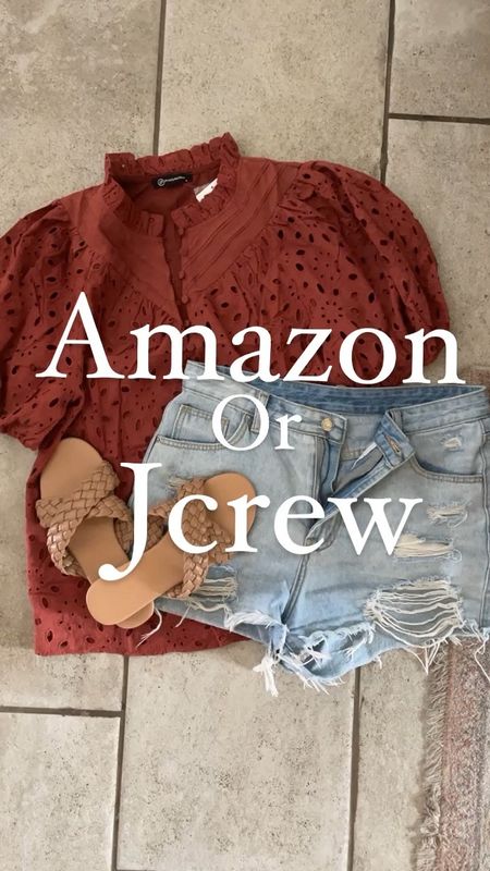. Loving these new tops from Amazon! Remind me so much of my Jcrew. Several colors, amazing quality, work/church appropriate and so versatile ✨ 
.
#amazonfashion #amazonfashionfinds #founditonamazon #amazonprime #casualstyle #denimshorts #workoutfit 

#LTKsalealert #LTKfindsunder50 #LTKstyletip