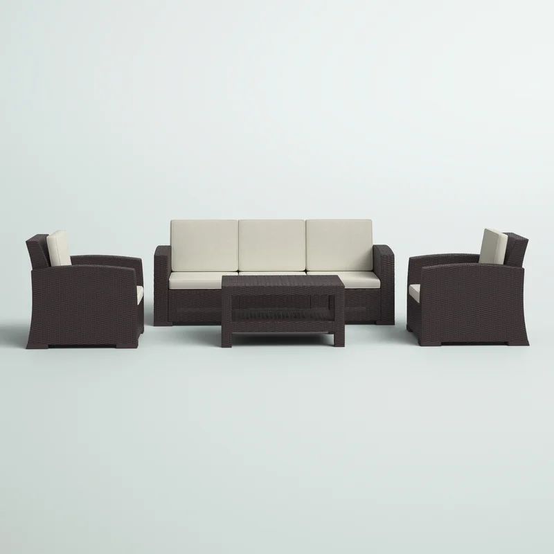 Mcchesney 5 - Person Seating Group with Cushions | Wayfair North America