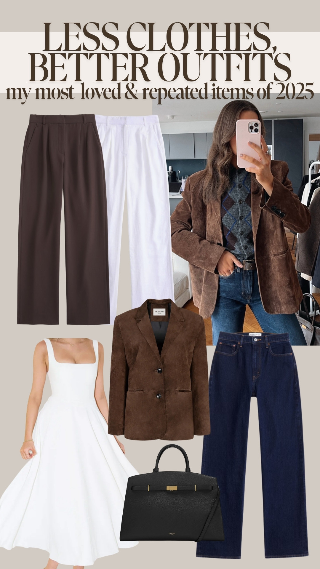 Less Clothes, Better Outfits: my most loved, worn & repeated items of 2025 🤍

 

#LTKuk #LTKstyletip #LTKjeans