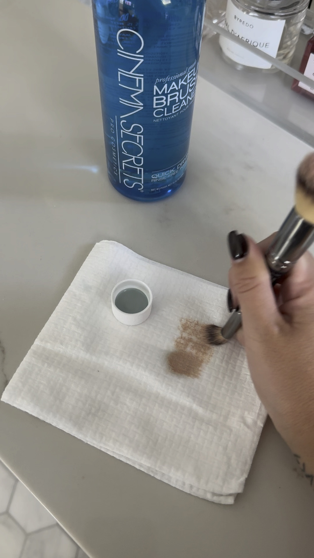 First time using this makeup brush cleaner and I’m shocked how well it works!! 

#LTKFindsUnder100 #LTKFindsUnder50 #LTKBeauty