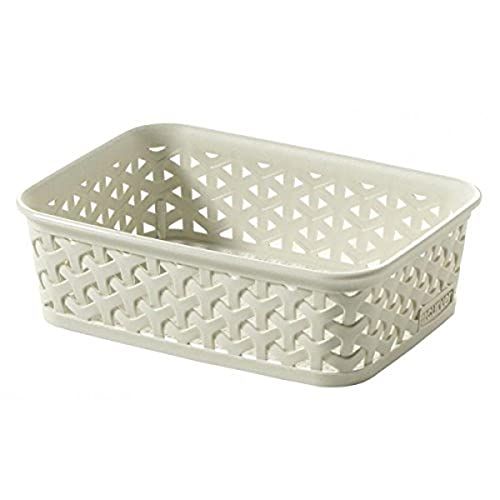 CURVER My Style 2045070 A6 Plastic Basket Cream | Amazon (UK)