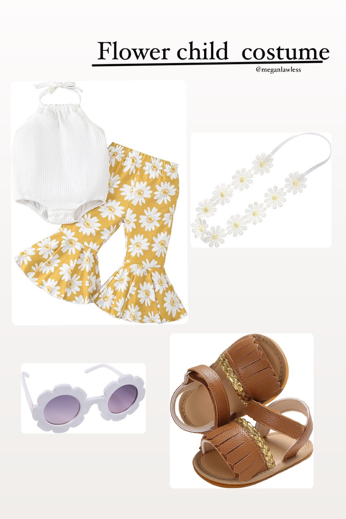 Halloween / Halloween costume / baby costume / toddler costume / last minute Halloween costume / costume inspo / retro costume / flower child costume / hippie / crunchy mama 

#LTKkids #LTKHalloween #LTKbaby