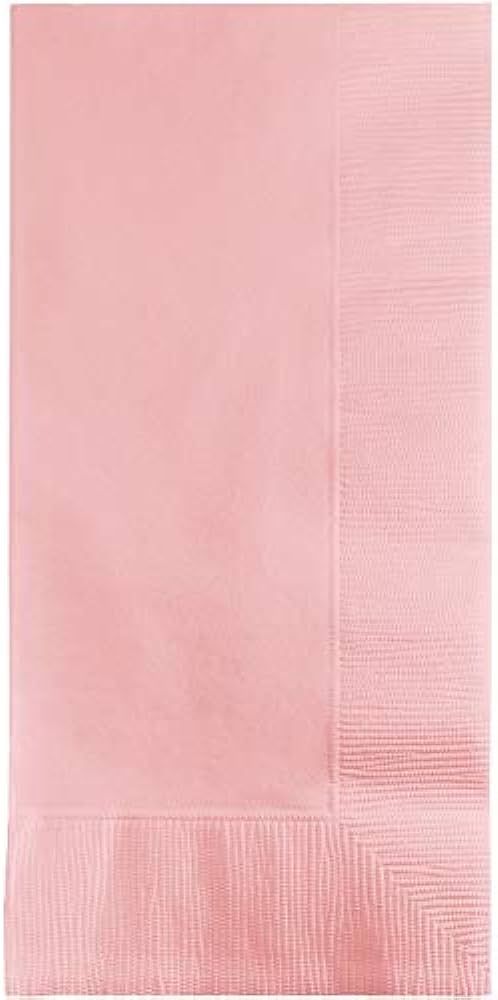 Creative Converting 50-Count Touch of Color Paper Dinner Napkins, Classic Pink | Amazon (US)