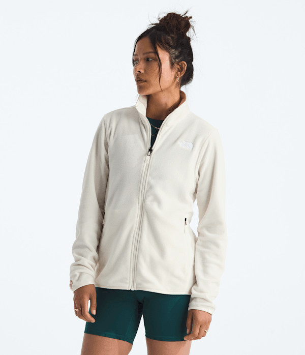 The North Face Women’s Glacier Fleece Jacket (Size: XS): White Dune | The North Face (US)