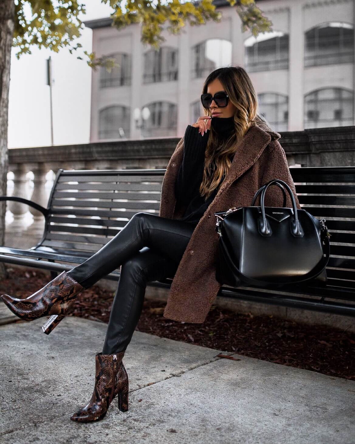 Fall outfit ideas
Chocolate brown teddy bear jacket
Snakeskin booties 


#LTKStyleTip #LTKFindsUnder100 #LTKSeasonal