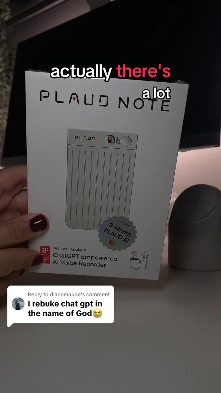 Every freelancer, coach, student and business owner who takes calls and has important conversations regularly needs this device! This Plaud Note is almost paper thin and comes equipped to stick to your MagSafe case!

It will record, transcribe, summarize and create to-do lists/key takeaways for your conversations and meetings for you. I’ve always loved using ai to record my meetings on Zoom, but knowing I can take this one with me anywhere, anytime, is so great! 



#LTKHoliday #LTKGiftGuide #LTKCyberWeek