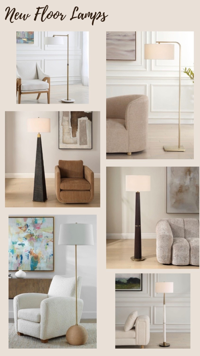 Check out these floor lamps!! 



#LTKHome