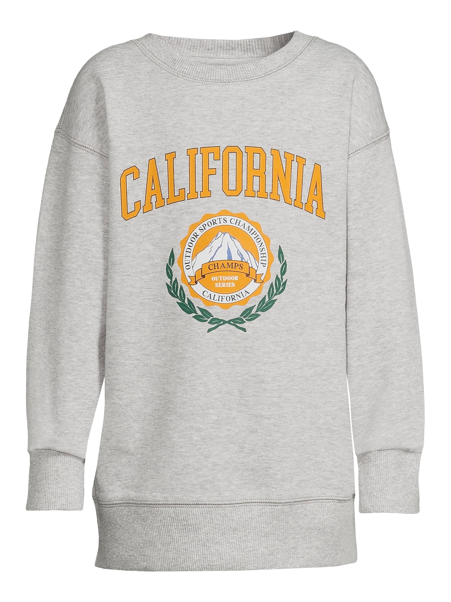 Wonder Nation Boys Long Sleeve Graphic Crewneck Sweatshirt, Sizes 4-18 | Walmart (US)