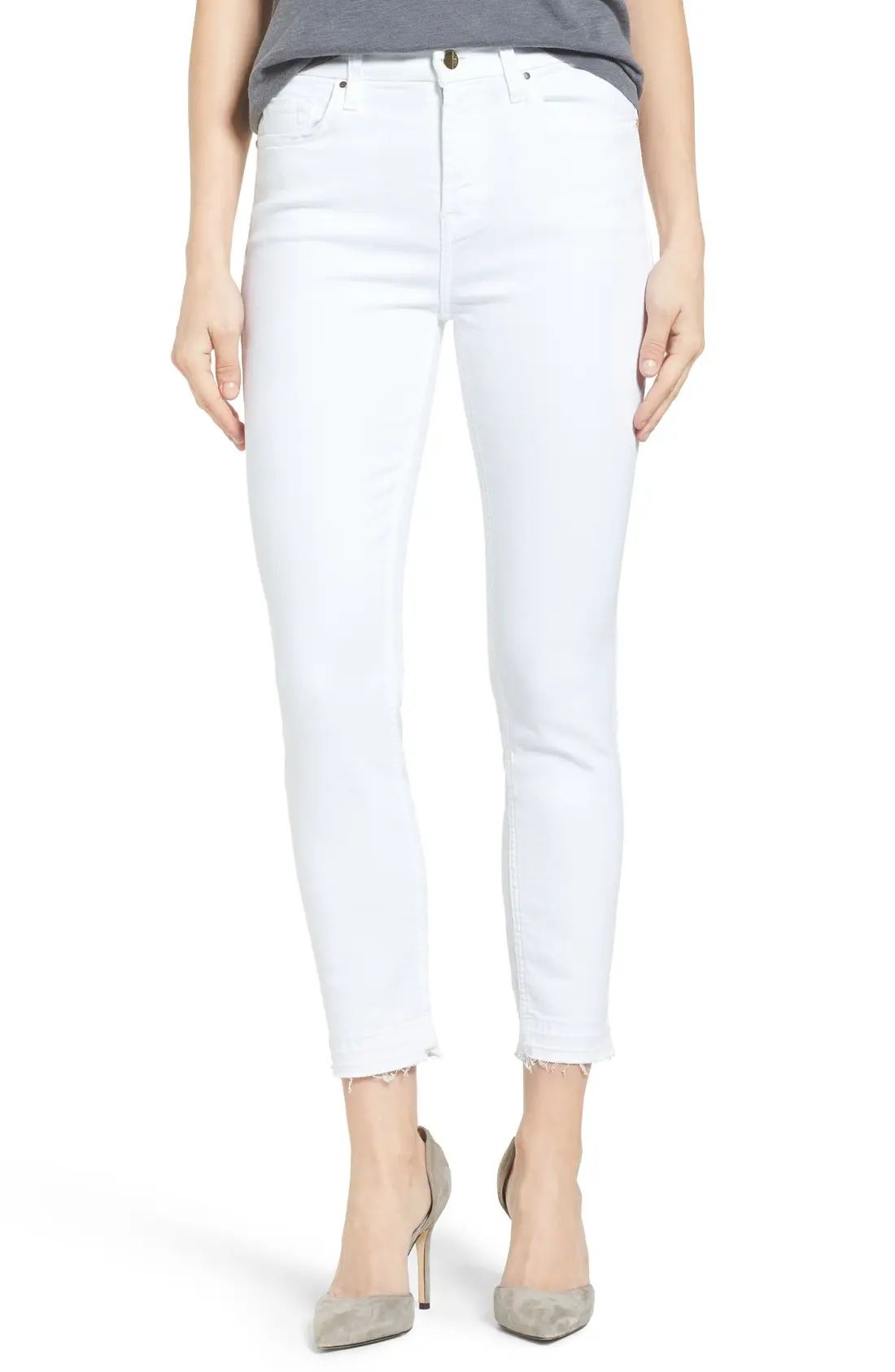 Release Hem Stretch Skinny Ankle Jeans | Nordstrom