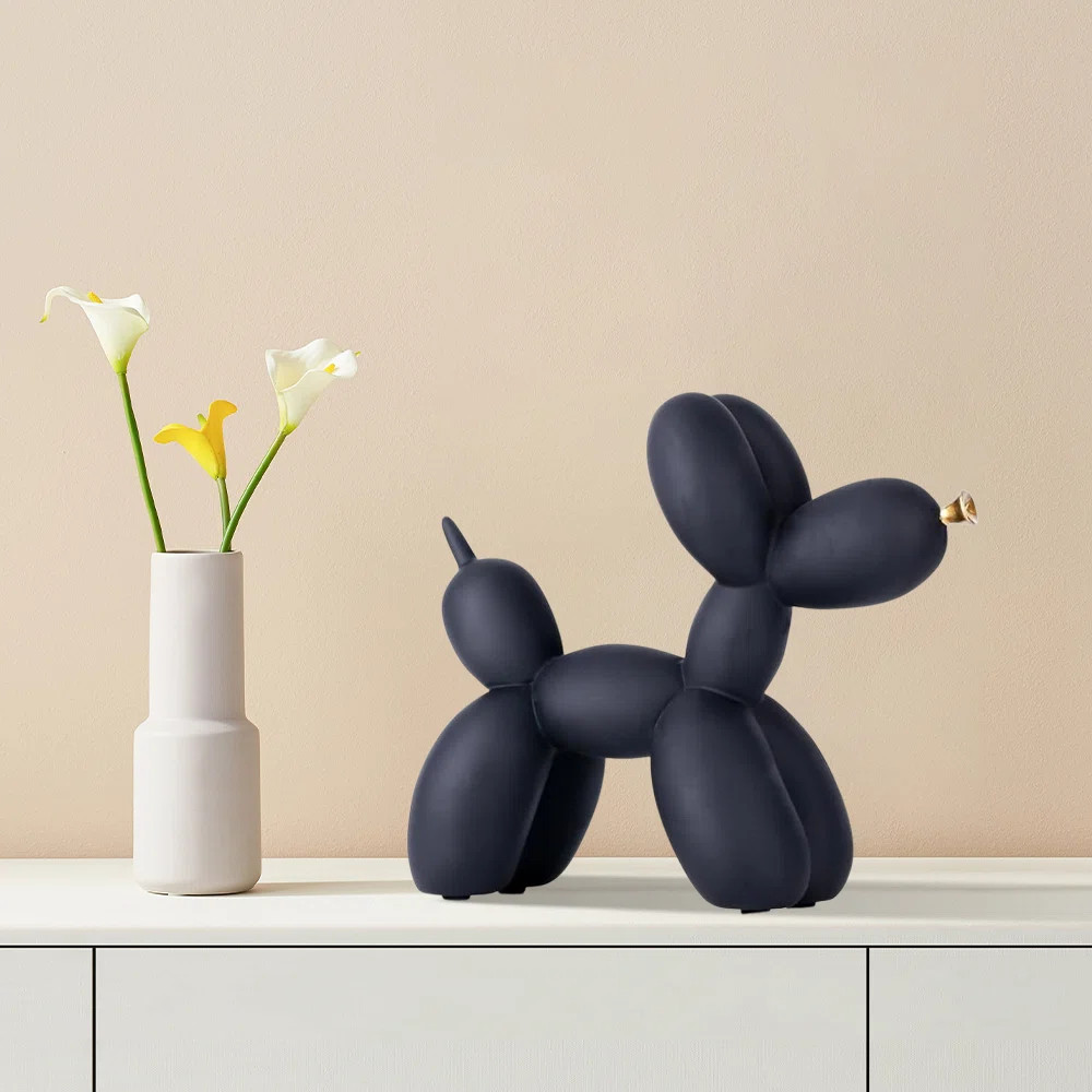 Creative Balloon Dog Statue Ornament (1Pcs) – Decorative Figurine For Bedroom, Study | Wayfair North America