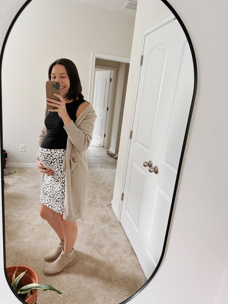 work outfit / teacher outfit 

pregnancy outfit, pregnancy style, maternity clothes, target style, fall outfit, fall skirt, casual work outfit, thanksgiving outfit, bump friendly skirt, chunky cardigan, Chelsea boots 

#LTKbump #LTKstyletip #LTKSeasonal