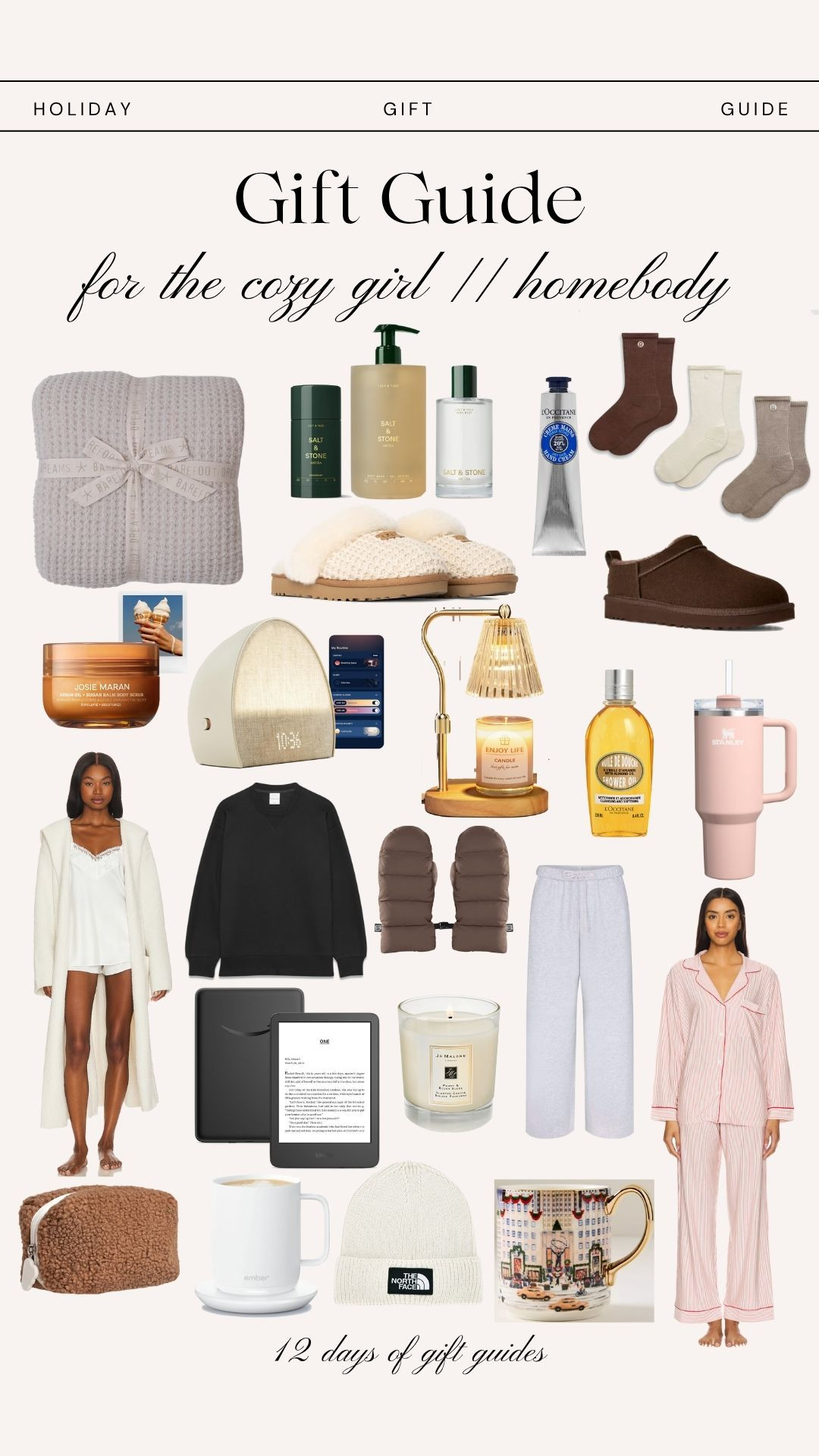 Day 1 of my 12 Days of Gift Guides is for the cozy girl ☕🩵
Think plush blankets, luxe loungewear, fuzzy slippers, candles, and all things soft, snuggly, and self-care. These are the perfect cozy holiday gifts for your favorite homebody (or yourself 👀).

If their love language is staying in — this gift guide is for them 🤍
Tap to shop my Cozy Girl Gift Guide on LTK before the best-sellers sell out!

#giftguide2025 #holidaygiftideas #cozygirlgifts #homebodygifts #ltkholiday #ltkfinds #holidayseason2025 #cozygiftguide #ltkfashion #ltkhome #cozygifts #holidaygifting #cozyaesthetic 

 #LTKwinter #LTKgiftguide #LTKholiday