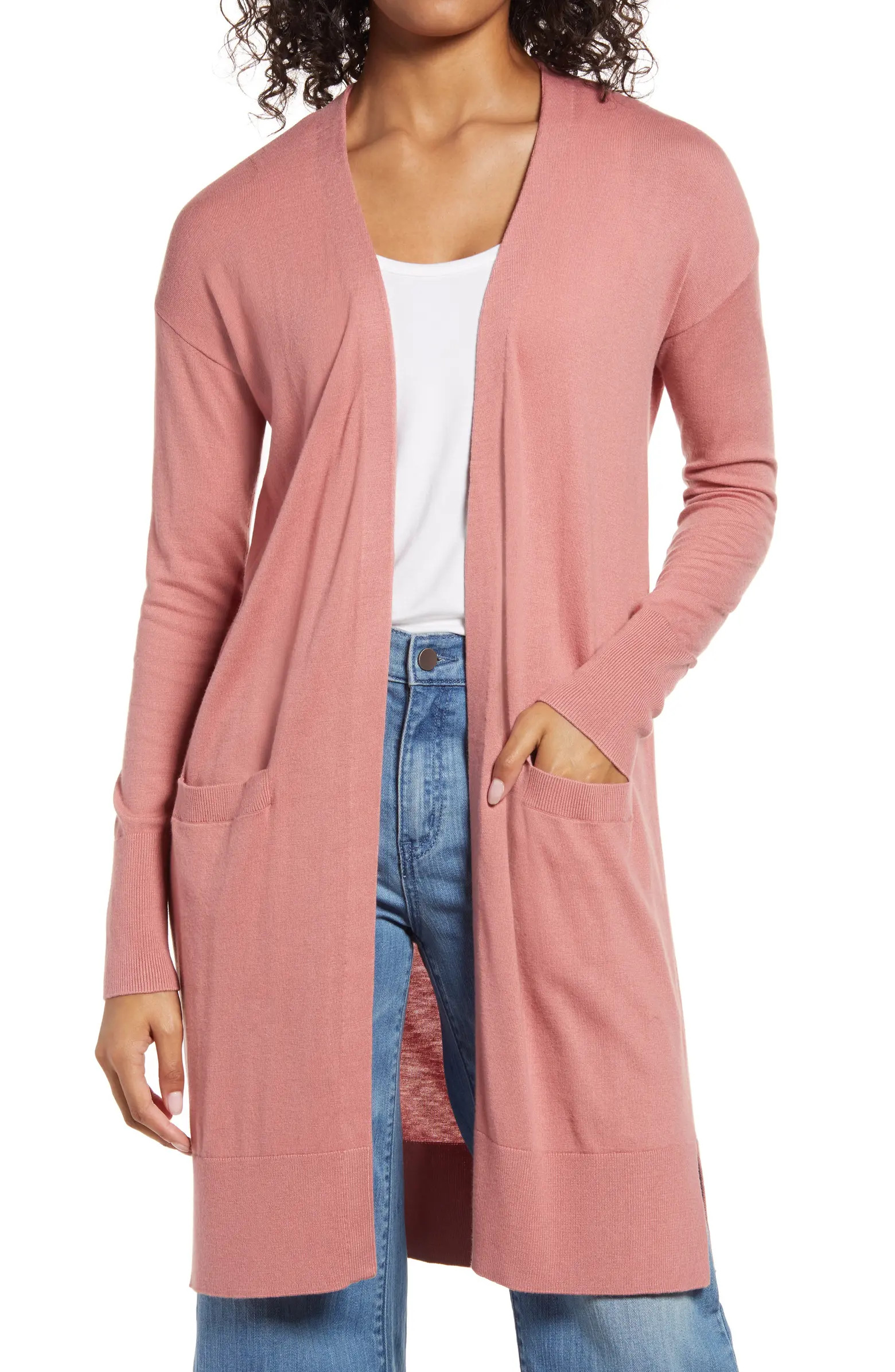 Open Front Pocket Cardigan | Nordstrom
