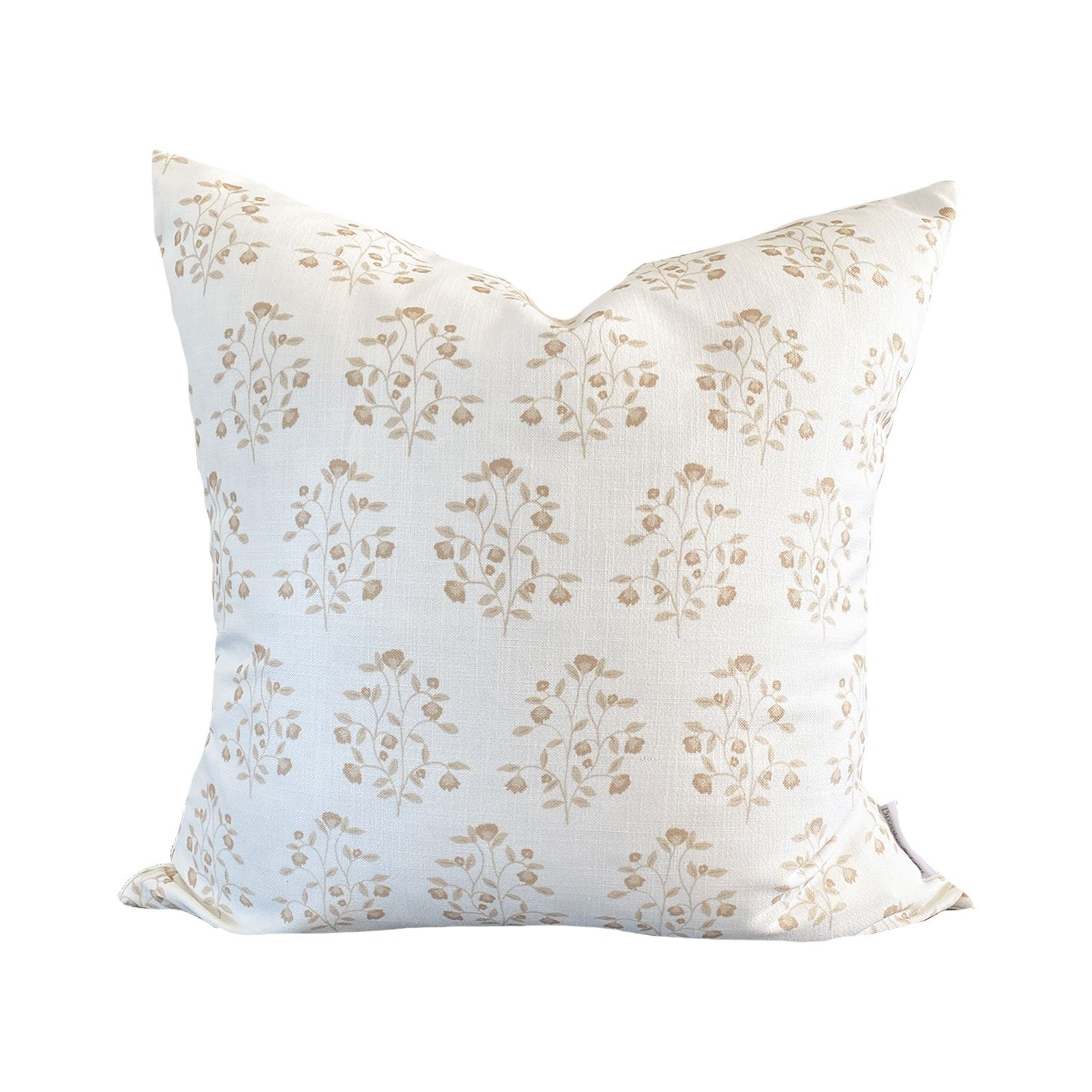 Lucille Floral Pillow in Natural | Brooke and Lou