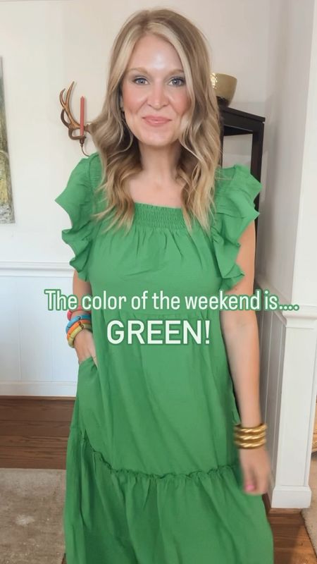 Kelly green is the color of the season! These pieces from Amazon and belk are so cheery! In size M


#LTKSeasonal #LTKstyletip #LTKfindsunder50