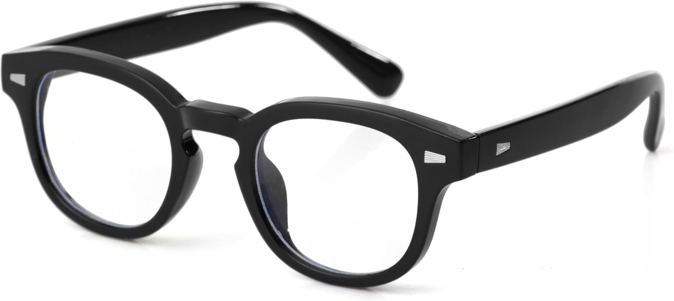 Johnny Depp Round Glasses for Women Men Vintage Circle Thick Frame Eyeglasses Non Prescription Gl... | Amazon (US)