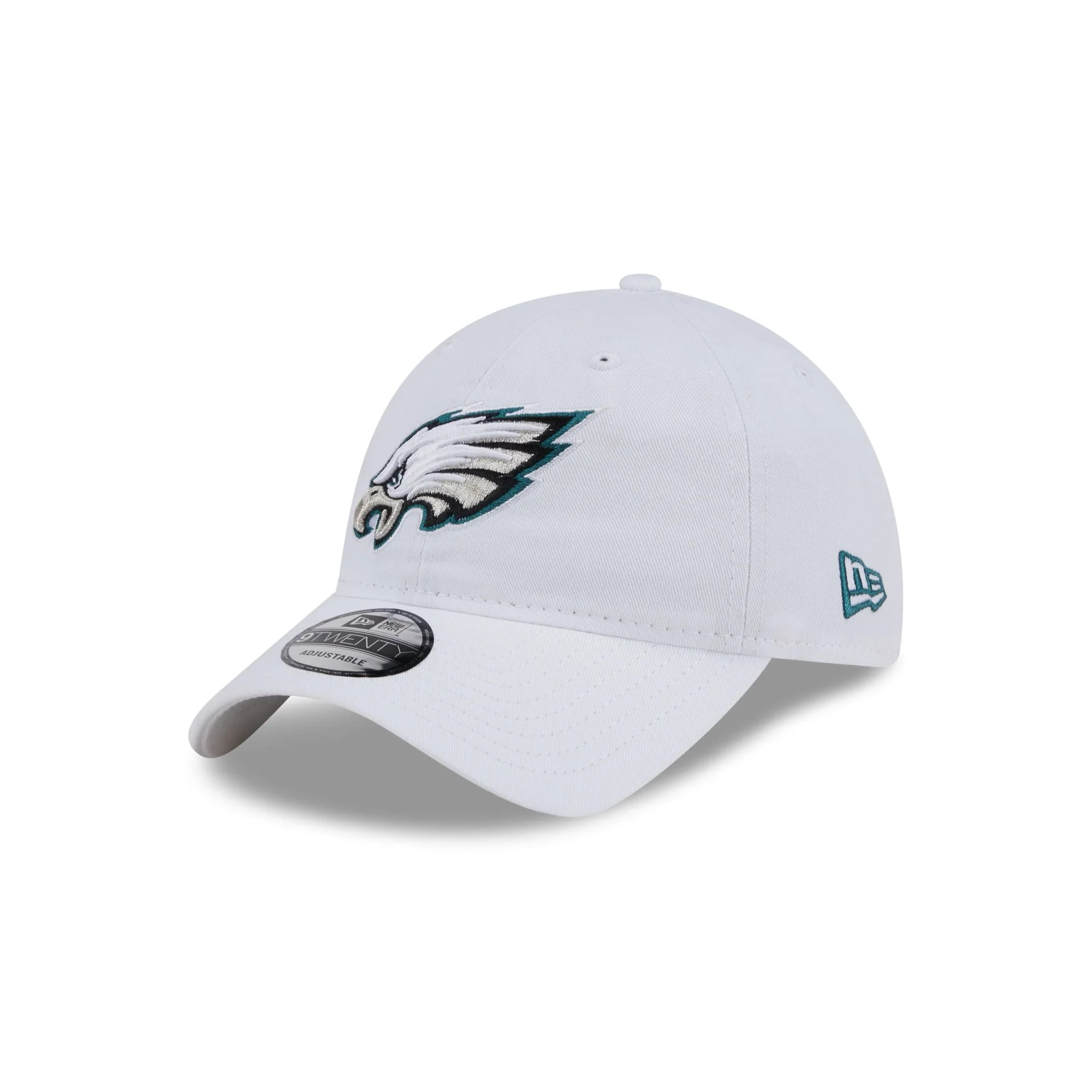 Philadelphia Eagles White 9TWENTY Adjustable Hat | New Era