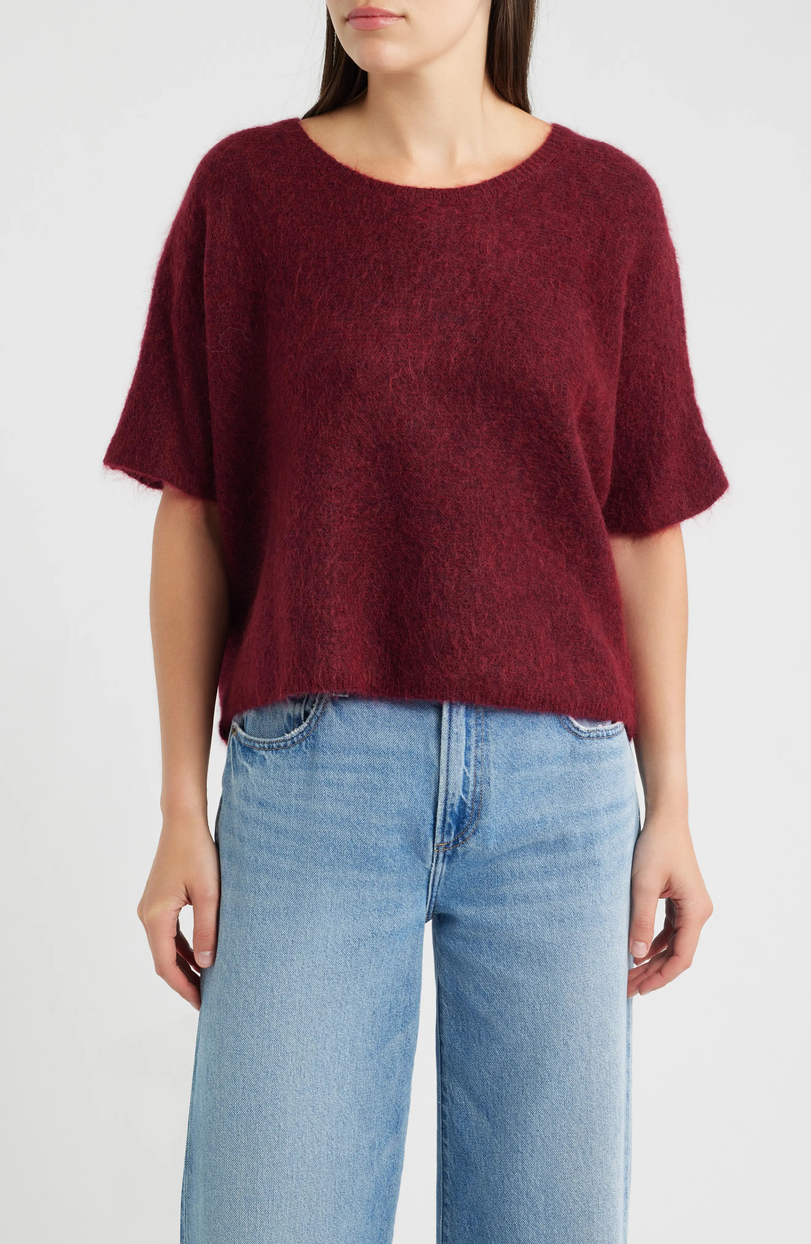 FRNCH Sanriku Mohair & Wool Blend Sweater (Women) | Nordstrom | Nordstrom