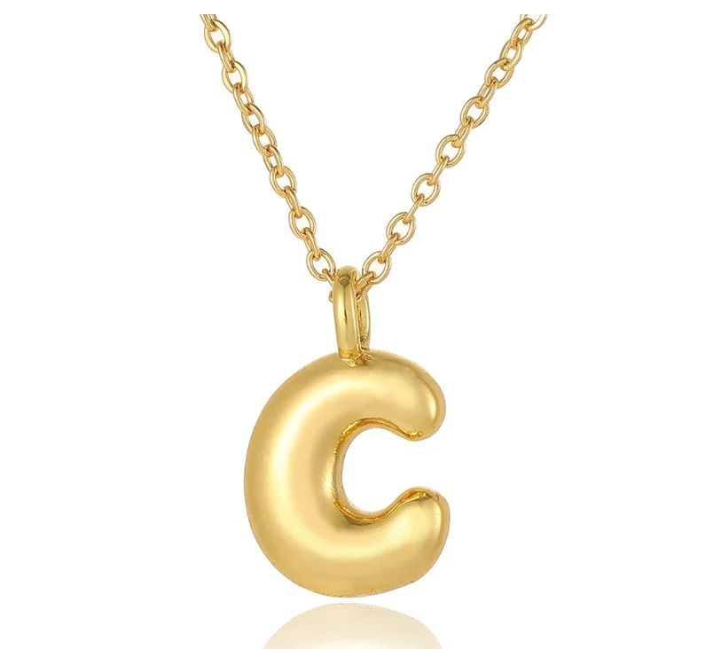 Bubble Initial Necklace | Victoria Emerson