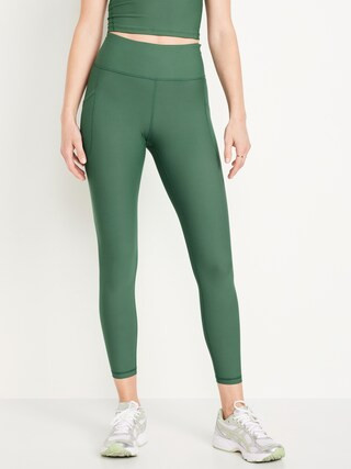 High-Waisted PowerSoft 7/8 Leggings | Old Navy (US)