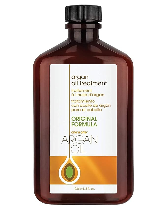 one 'n only Argan Oil Hair Treatment, Helps Smooth and Strengthen Damaged Hair, Eliminates Frizz,... | Amazon (US)