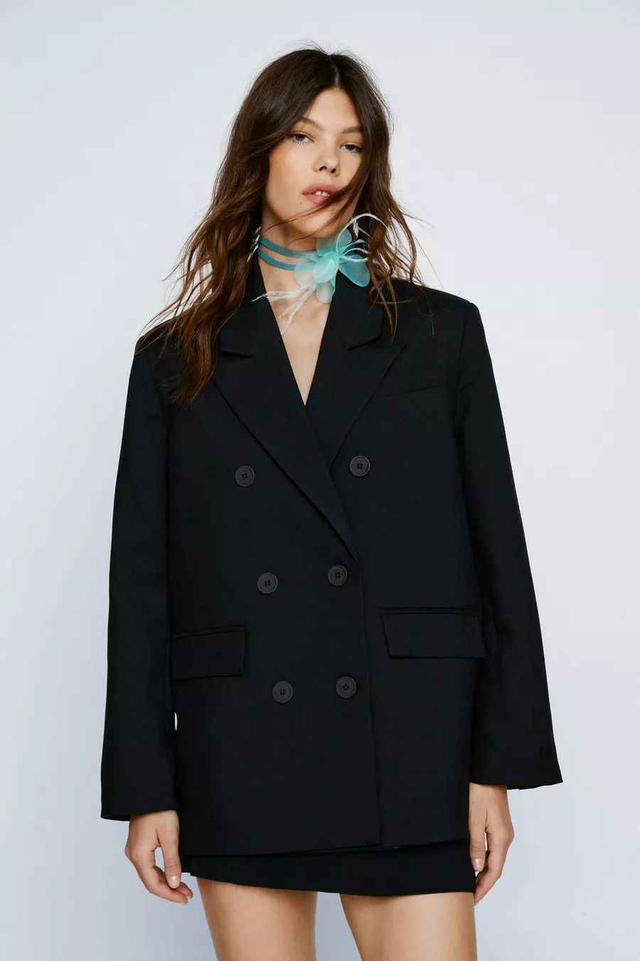 Oversized Double Breasted Tailored Blazer | Nasty Gal UK (+IE)
