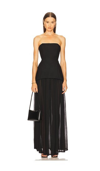 Michael Costello x REVOLVE Ruiz Maxi Dress in Black. - size XS | Revolve Clothing (Global)