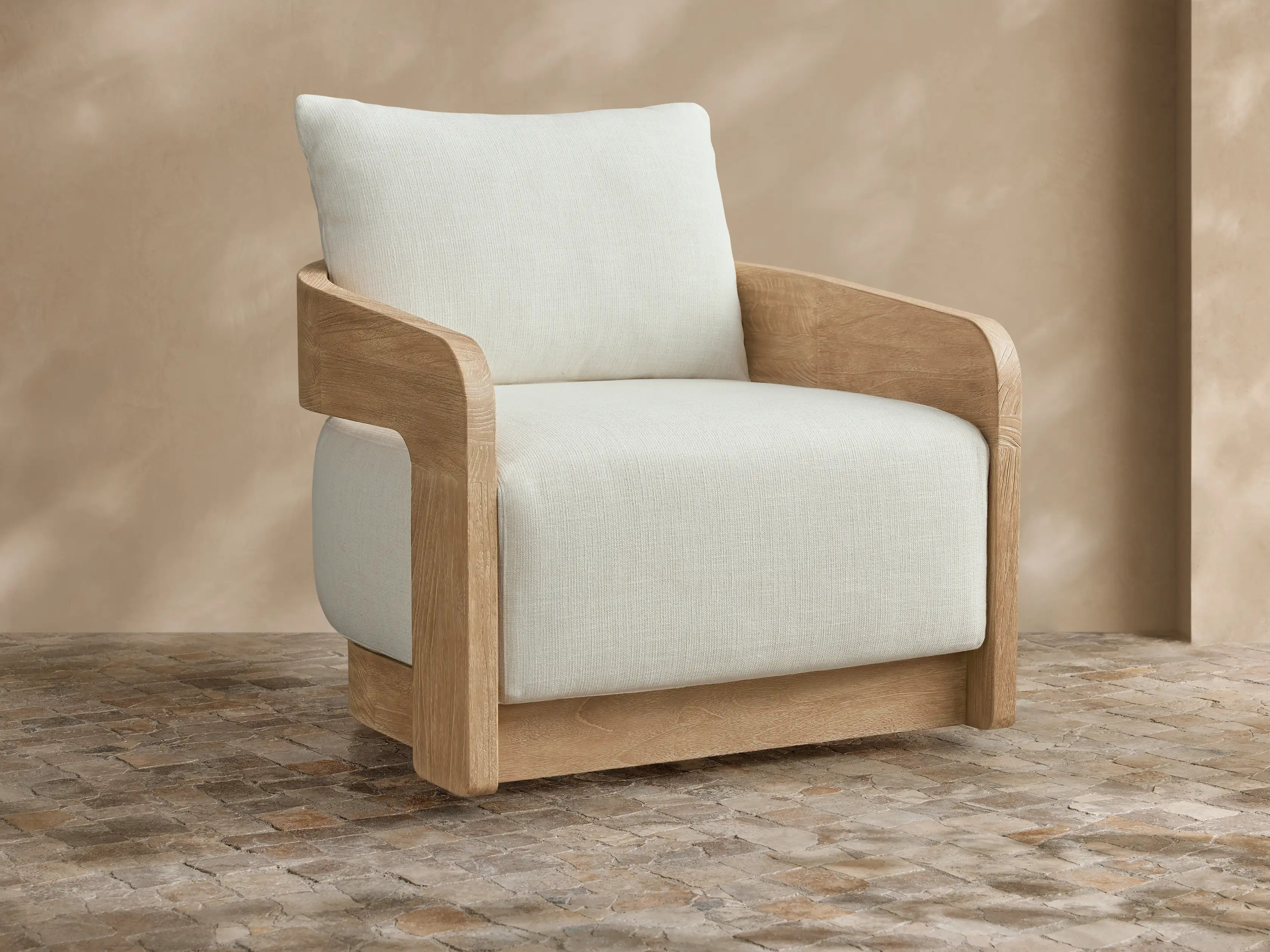 Anami Outdoor Swivel Chair | Arhaus