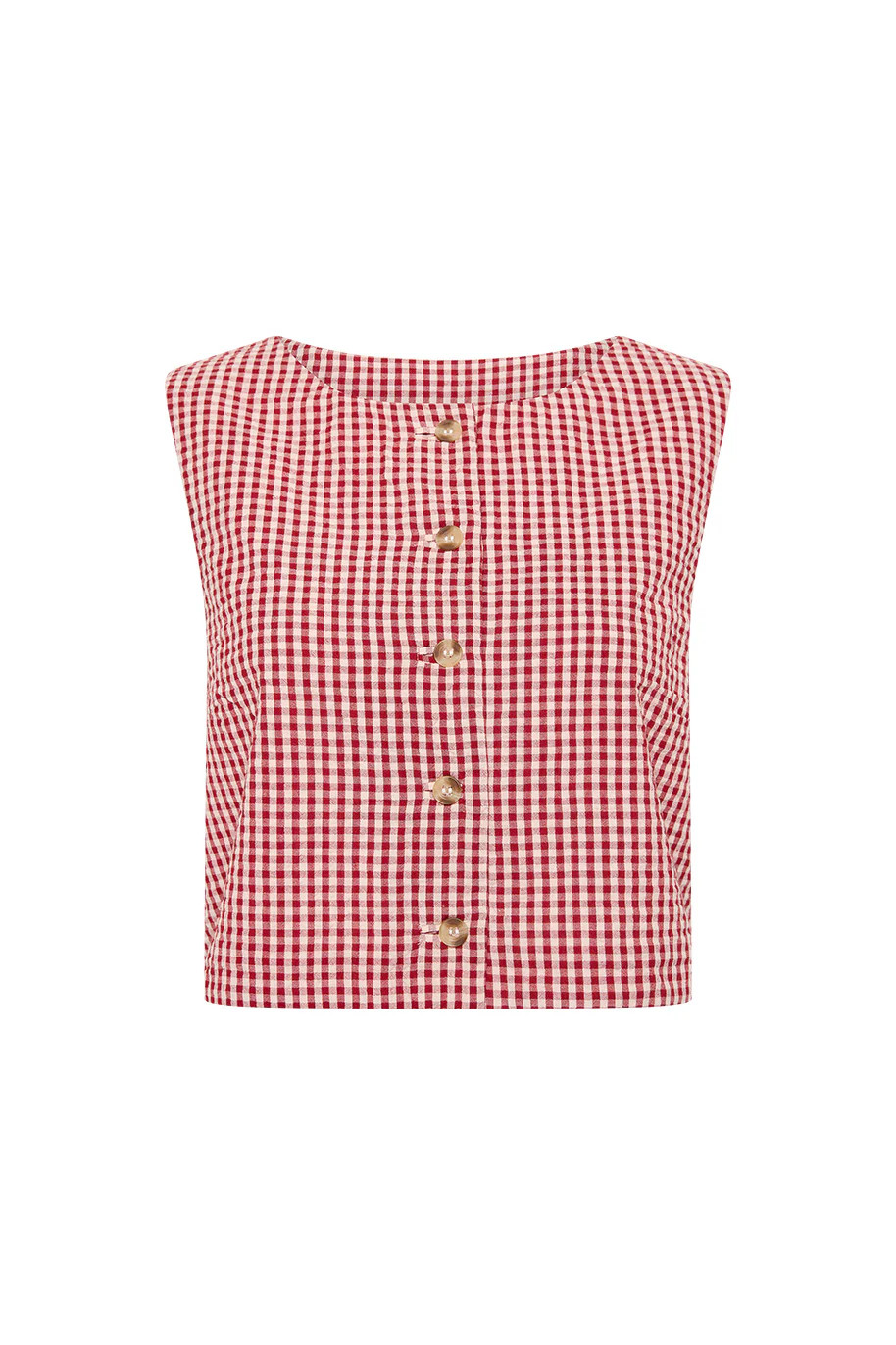 RIO TOP - RED GINGHAM | POSSE (US)