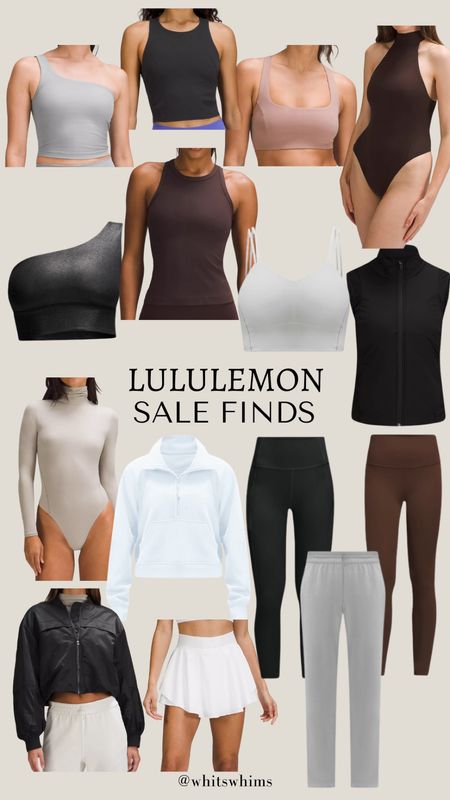 Lululemon sale finds!


Bodysuit, Atheisure, sports bra, workout top, vest, leggings, wide leg, scuba, bomber jackett

#LTKsalealert #LTKstyletip #LTKfitness
