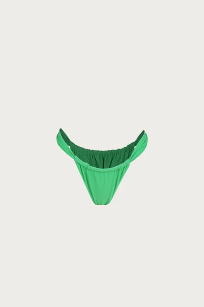 Ruched Bottom (Kelly Green) | SAME
